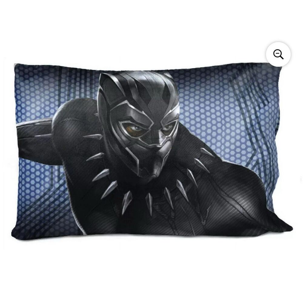 Franco Marvel Black Panther Standard Reversible Pillowcase 2 Pieces